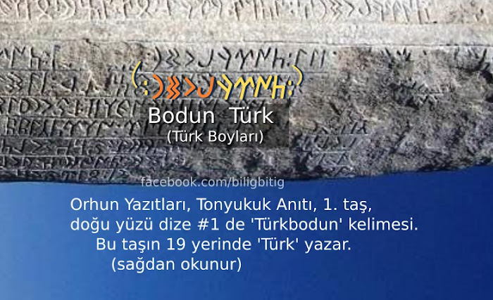 Göktürkçe Türk - Türük